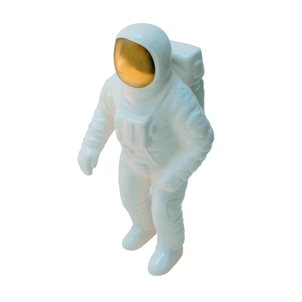 Figura Con Forma De Astronauta Dr. Who Color Blanco